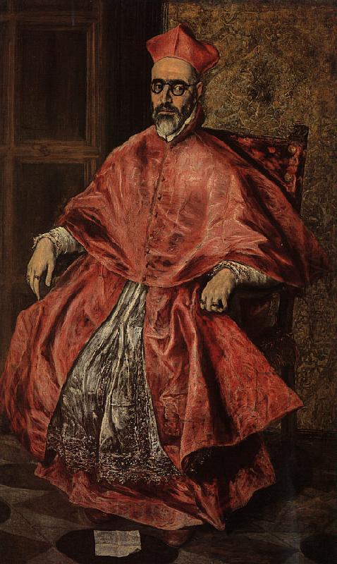 El Greco Portrait of a Cardinal china oil painting image